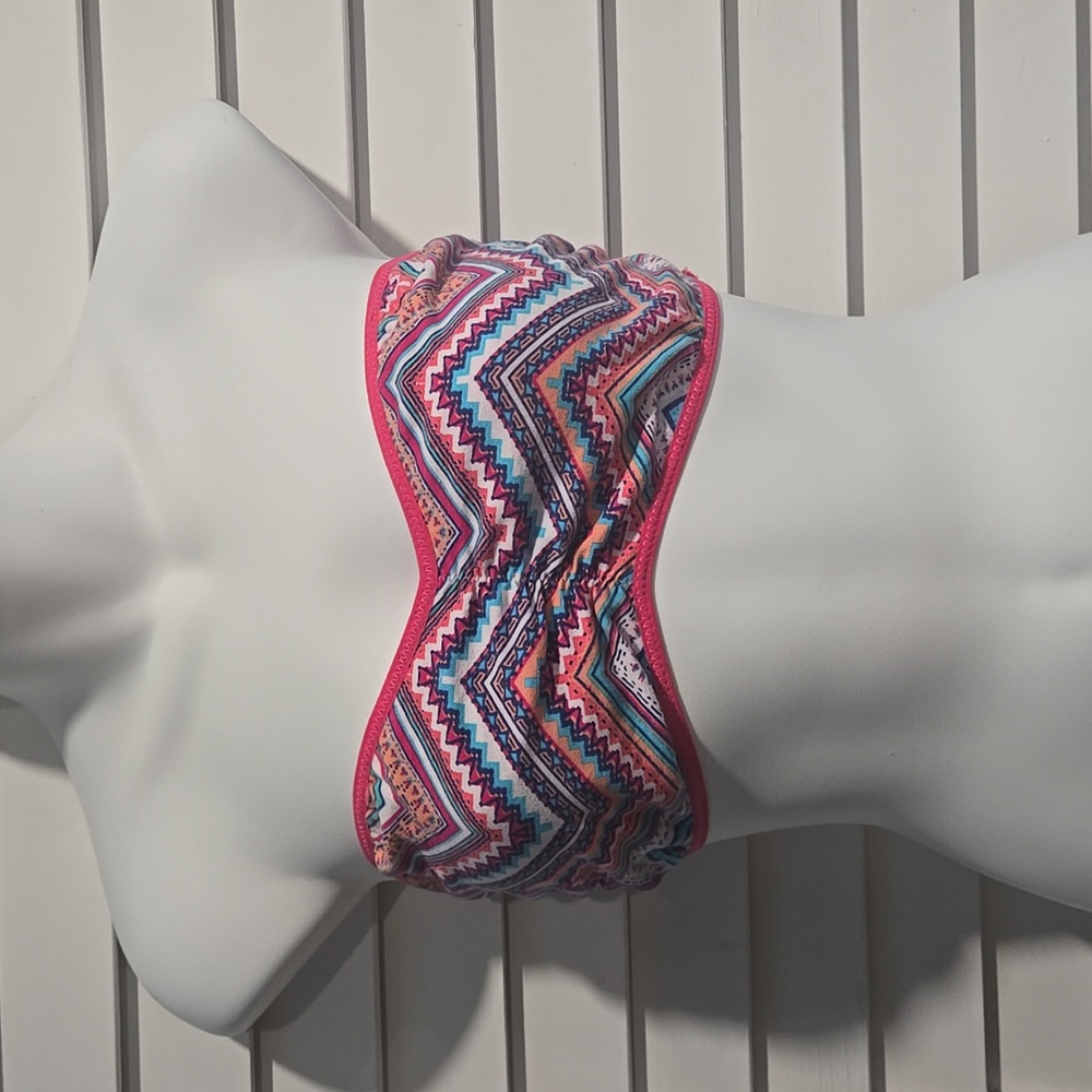 Aeropostale Vibrant Pink and Blue Bandeau